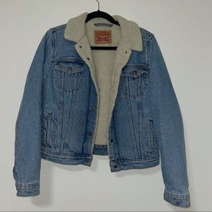 Levi’s jean Sherpa jacket!